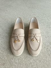 Mi Luz Pia Süet Loafer Makosen Ayakkabı