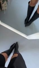 Mi Luz Kalın Topuklu Cilt Çizme