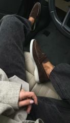 Mi Luz Lora Pia Hakiki Deri Loafer Ayakkabı